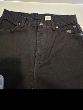Women's size 14 Black Denim Harley- Davidson Jeans